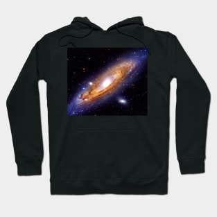 The Andromeda Galaxy in High Resolution Nasa Hubble Space Telescope Image Hoodie